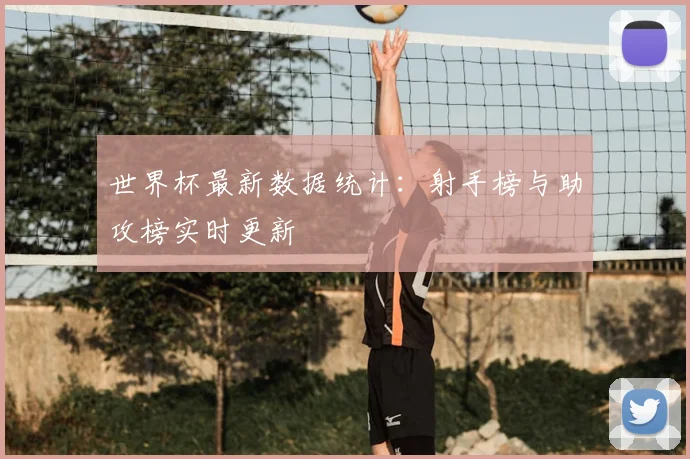 世界杯最新数据统计：射手榜与助攻榜实时更新
